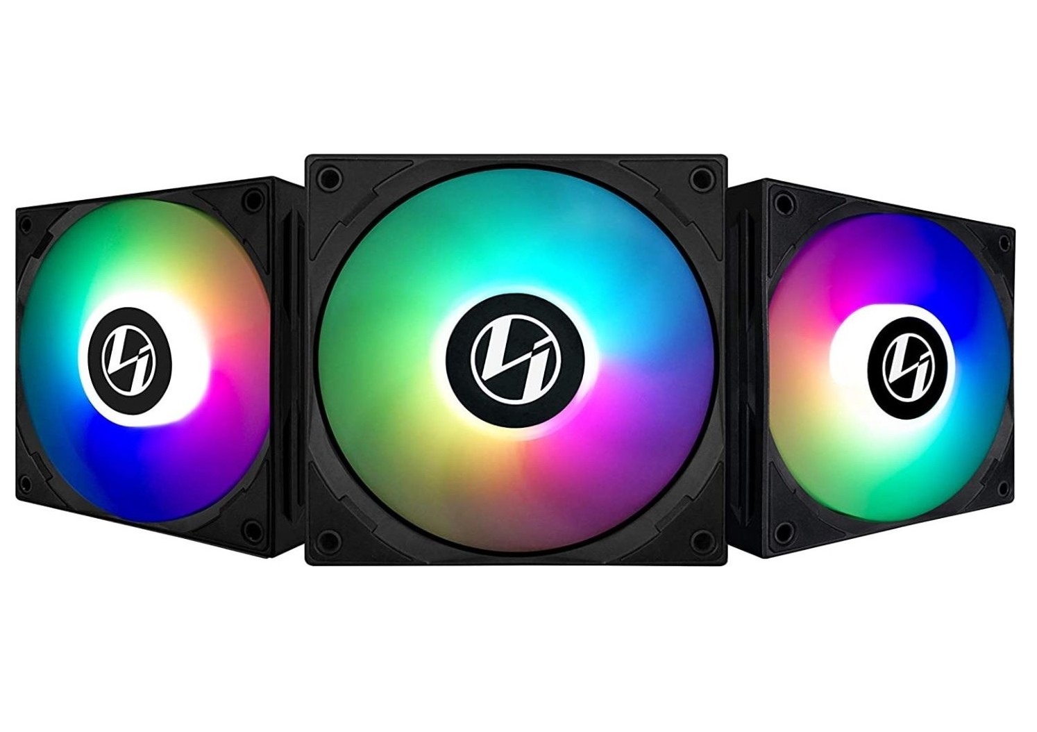 Lian Li ST RGB 12cm Noir lot de 3 infinytech Réunion 01