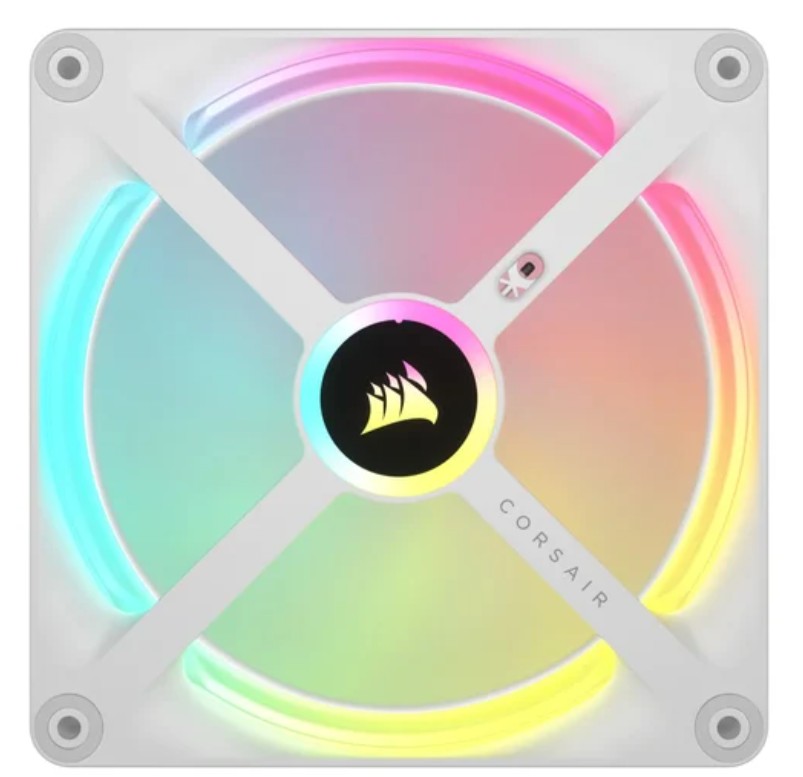 Corsair iCue Link QX RGB 14cm Blanc infinytech Réunion 02