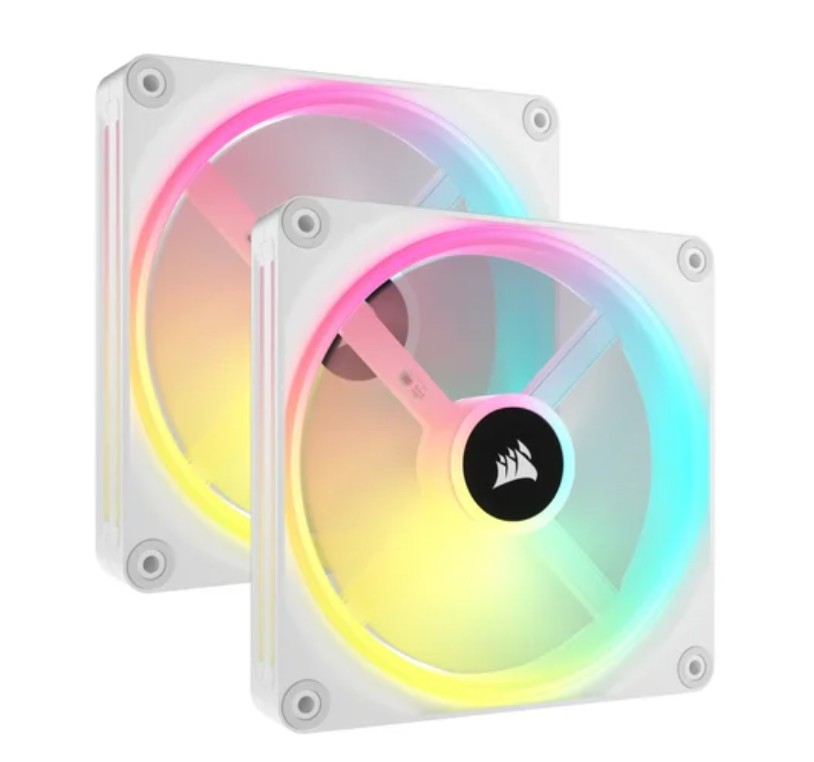 Corsair iCue Link QX RGB 14cm Blanc infinytech Réunion 01
