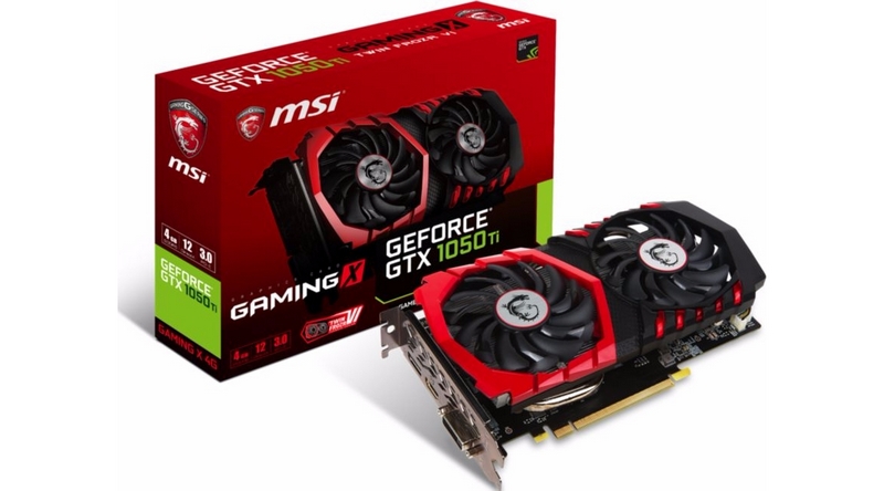 Matériels informatique carte graphique MSI GTX1050 TI 4Go GAMING X infinytech Réunion 1