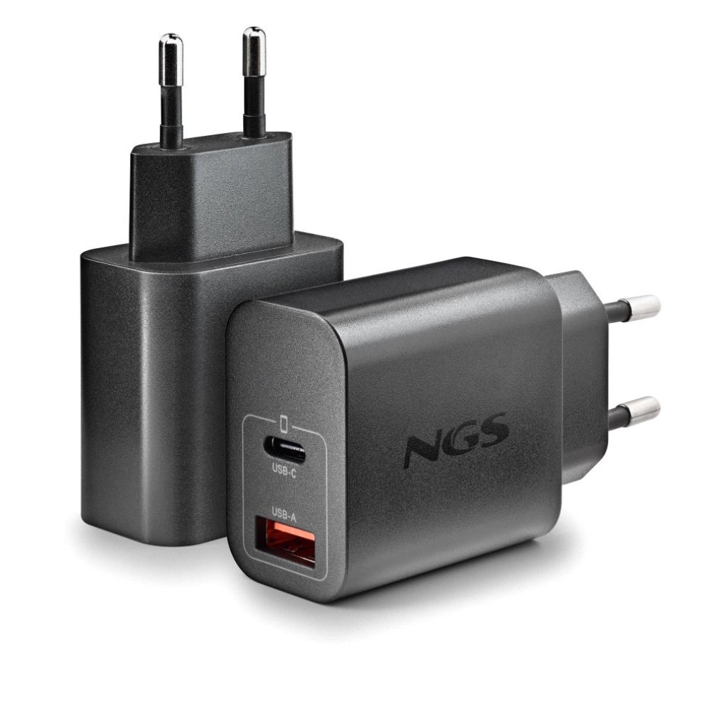 NGS ERA Chargeur 2 ports USB 20W Noir infinytech Réunion 02