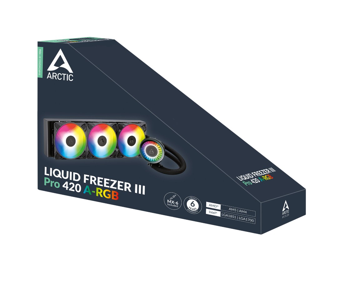 ARCTIC Liquid Freezer III Pro ARGB 420mm Noir infinytech Réunion 05