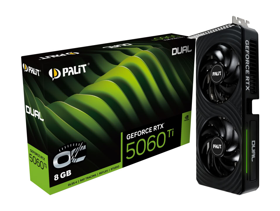 Palit GeForce RTX 5060 Ti Dual OC 8Go infinytech Réunion 01