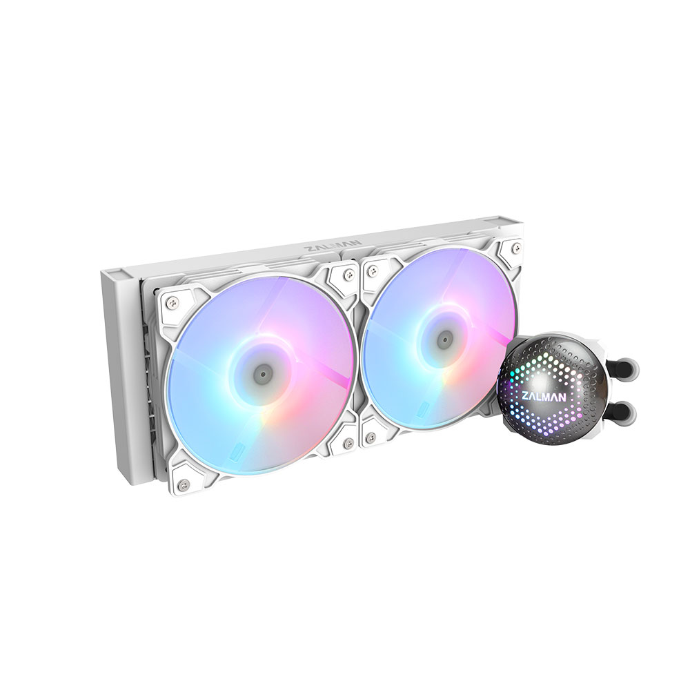ZALMAN Alpha 24 RGB 240mm Blanc infinytech Réunion 01