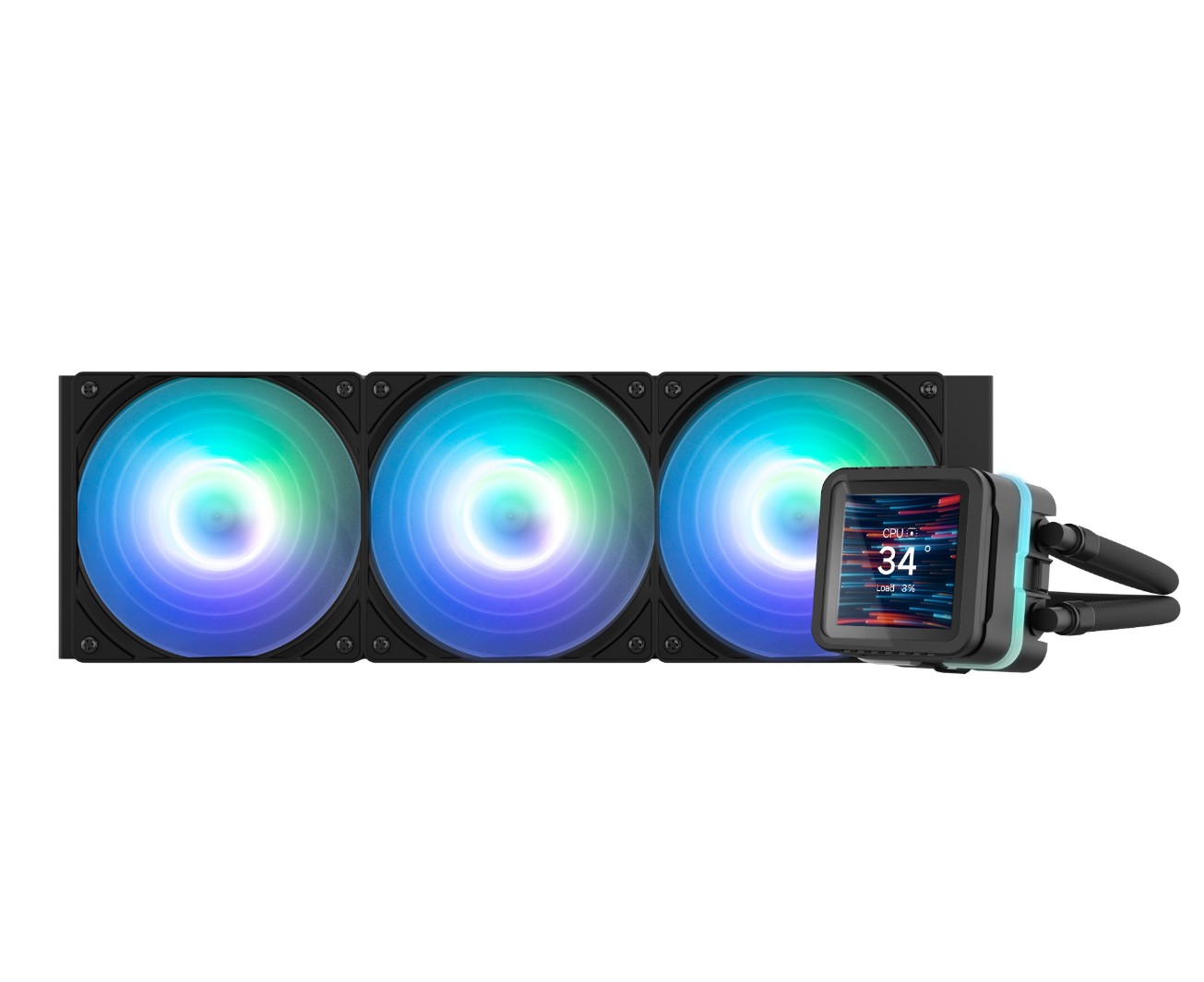 ZALMAN Alpha2 DS A36 RGB Noir infinytech Réunion 01