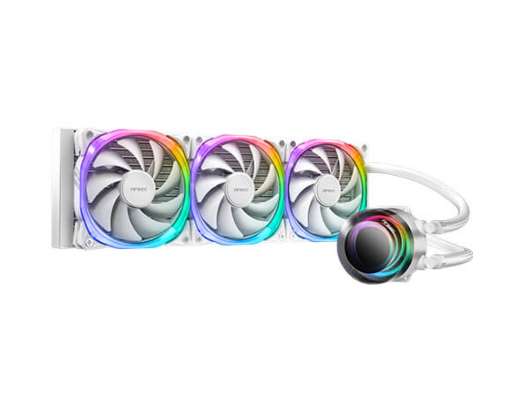 Antec VORTEX ARGB 360mm Blanc infinytech Réunion 01