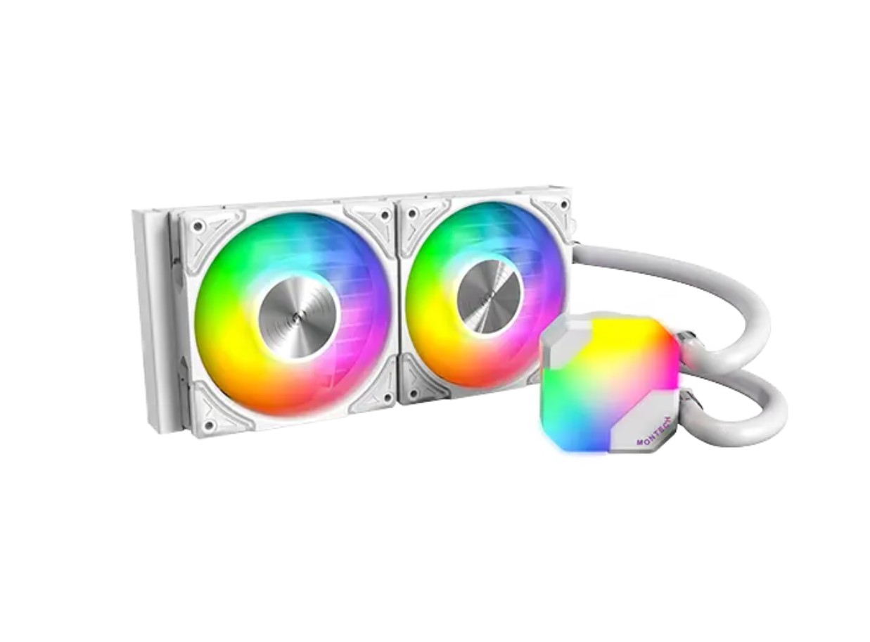 MONTECH HyperFlow ARGB 240mm Blanc infinytech Réunion 01