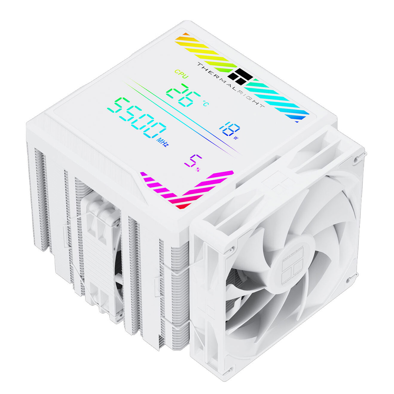 THERMALRIGHT Peerless Assassin 140 Digital Blanc infinytech Réunion 01