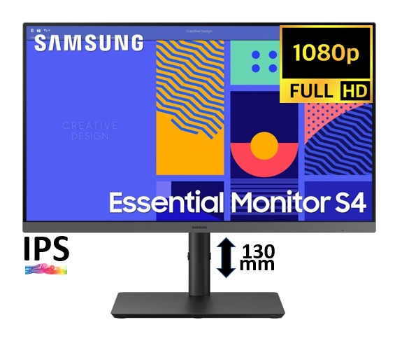 Matériels informatique SAMSUNG LS24C432GAUXEN infinytech Réunion 01