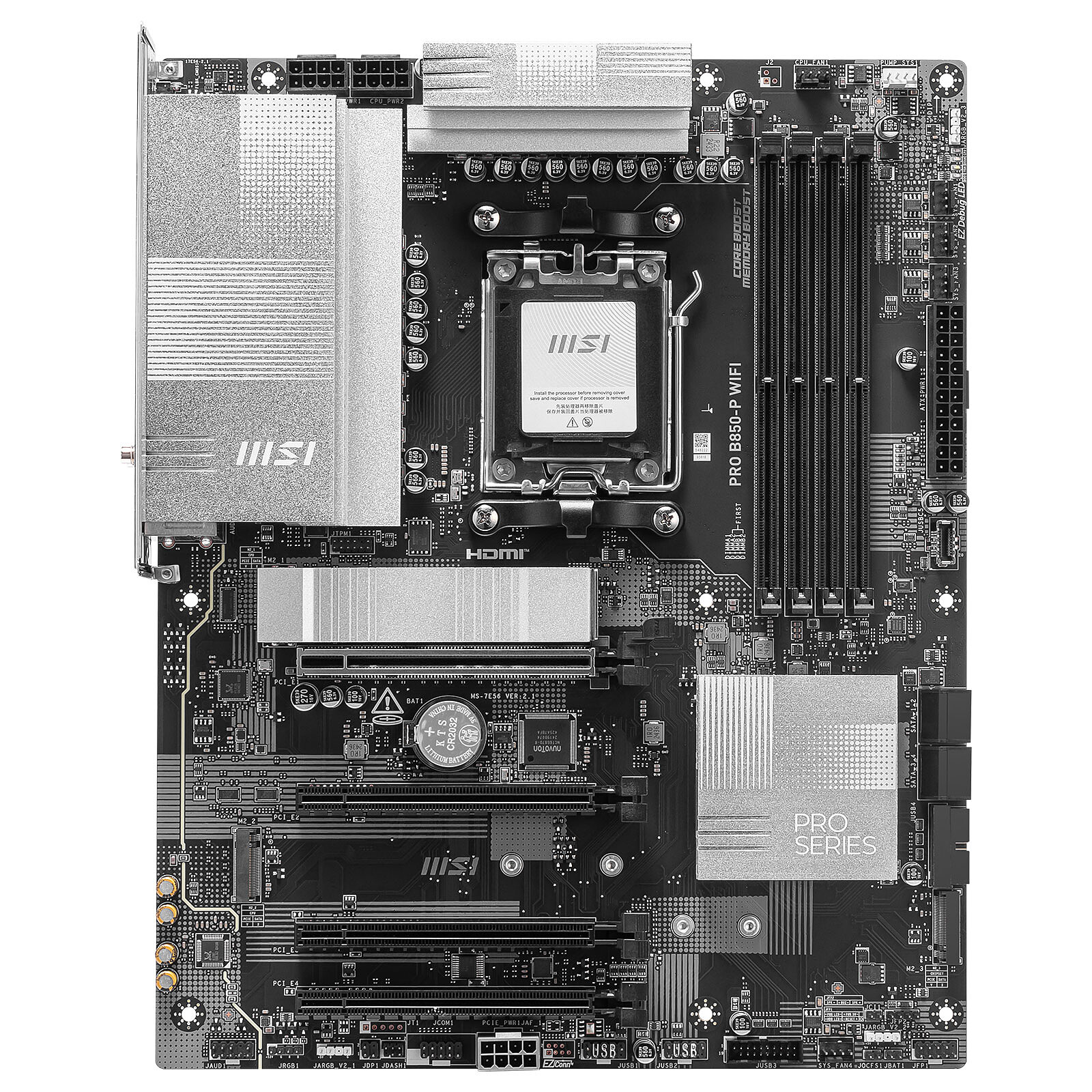 MSI PRO B850-P WIFI infinytech Réunion 02