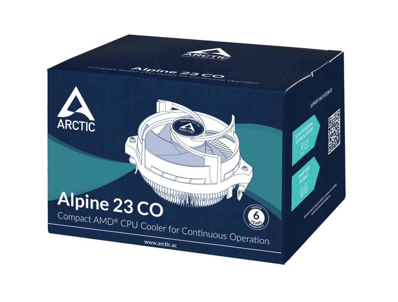 ARCTIC Alpine 23 CO Noir infinytech Réunion 05