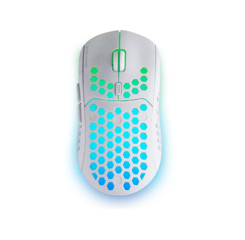 MARS GAMING MMW3 Blanc infinytech Réunion 01