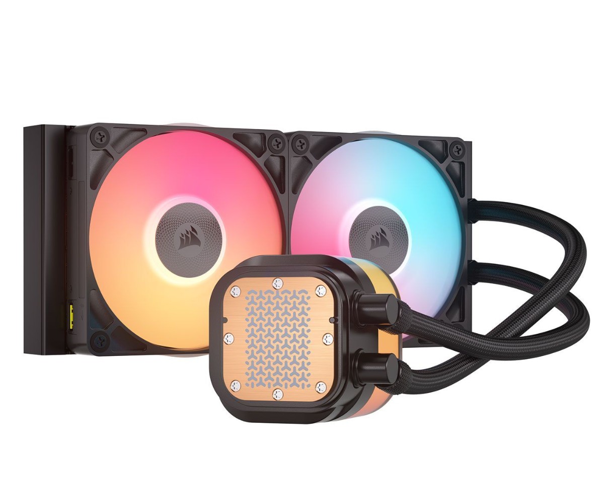 Corsair iCue Link Titan RX LCD RGB 240mm Noir infinytech Réunion 01