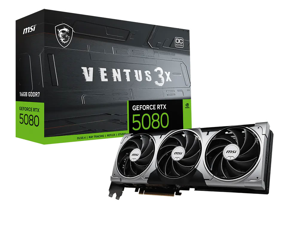 MSI GeForce RTX 5080 Ventus 3X OC infinytech Réunion 01