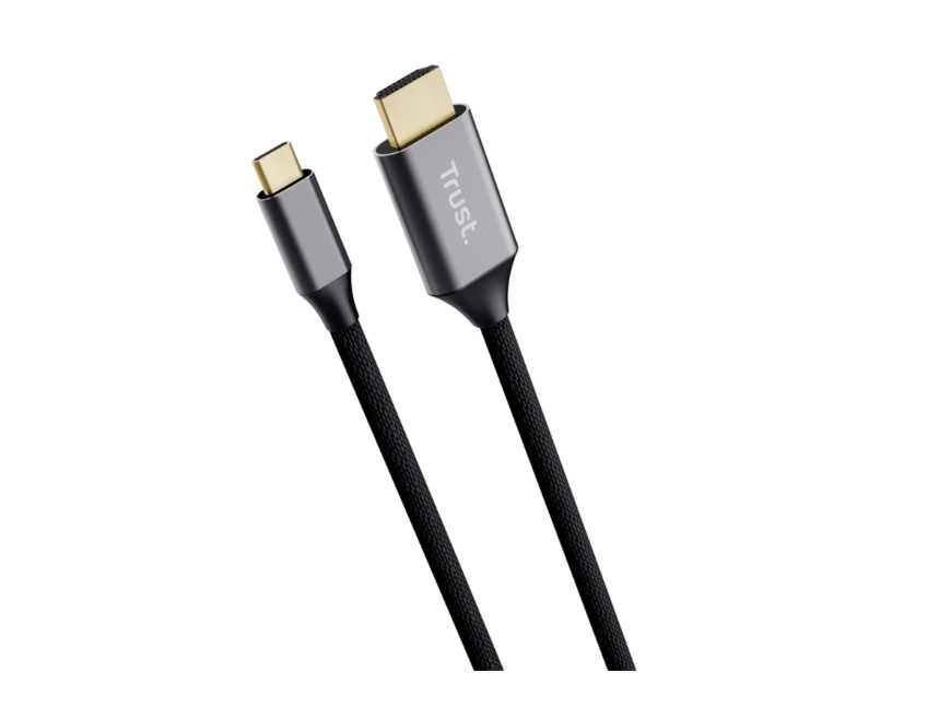 TRUST USB-C Mâle vers HDMI Mâle 4K infinytech Réunion 01