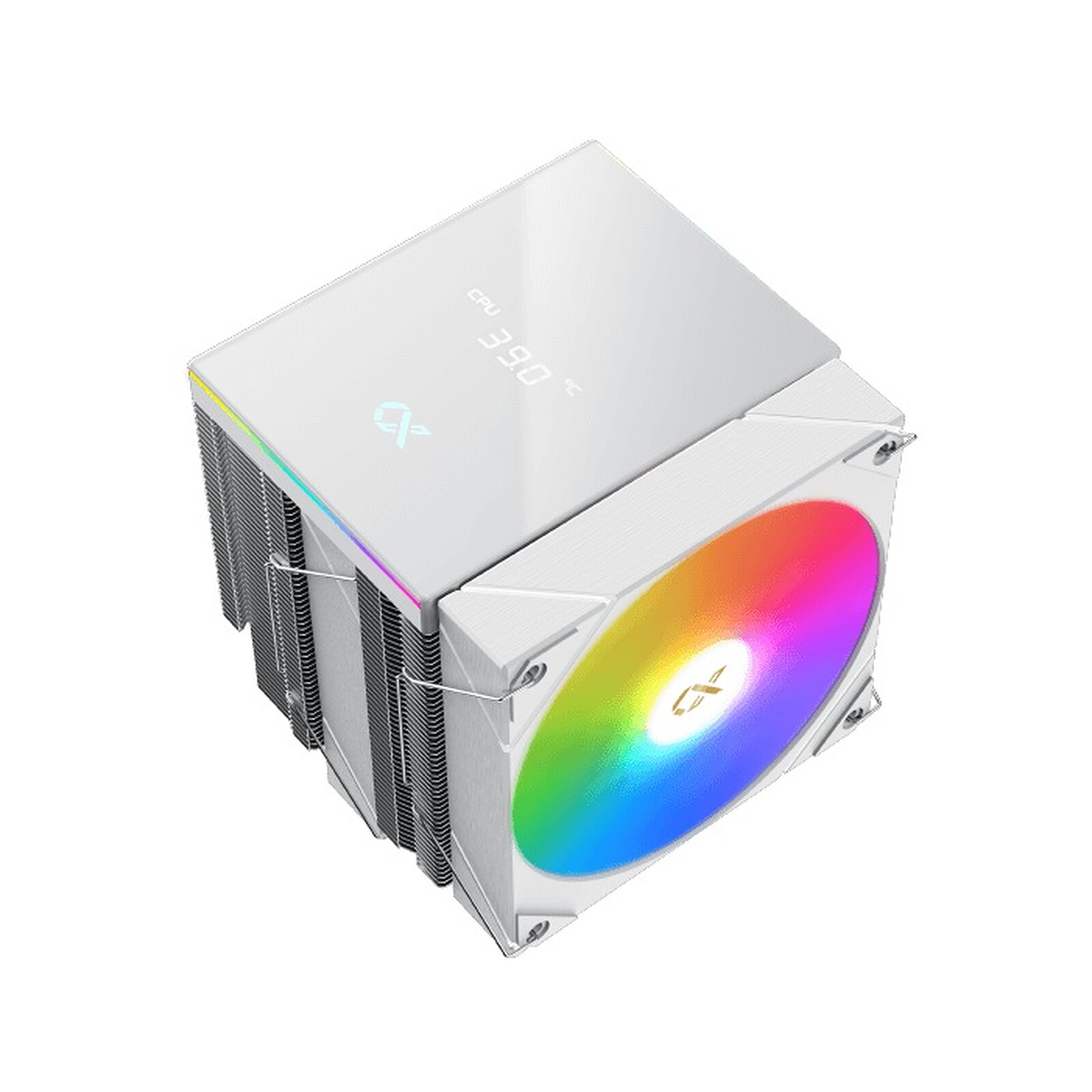 Xigmatek Air Killer 6 Dual Digital RGB Blanc infinytech Réunion 02