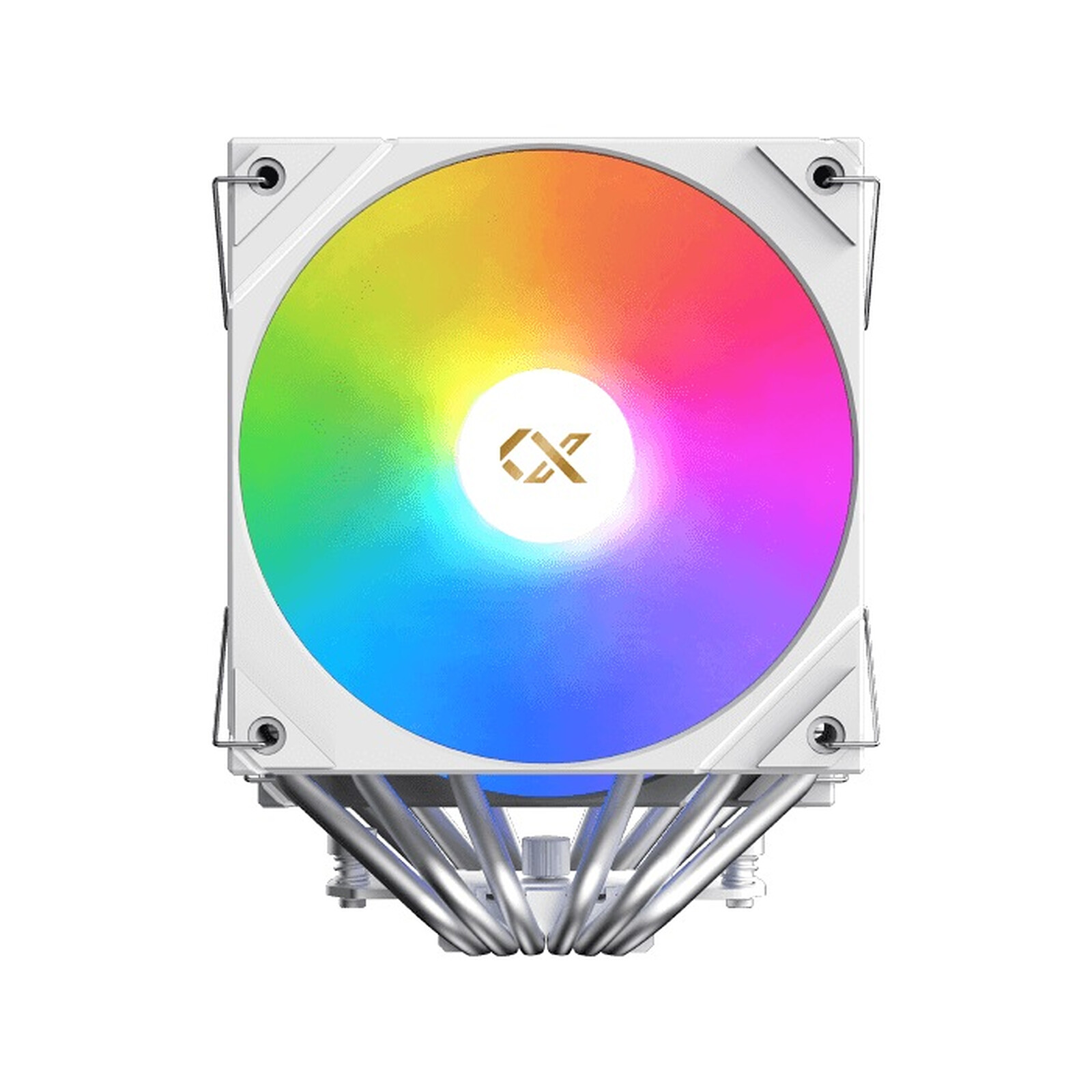Xigmatek Air Killer 6 Dual Digital RGB Blanc infinytech Réunion 03