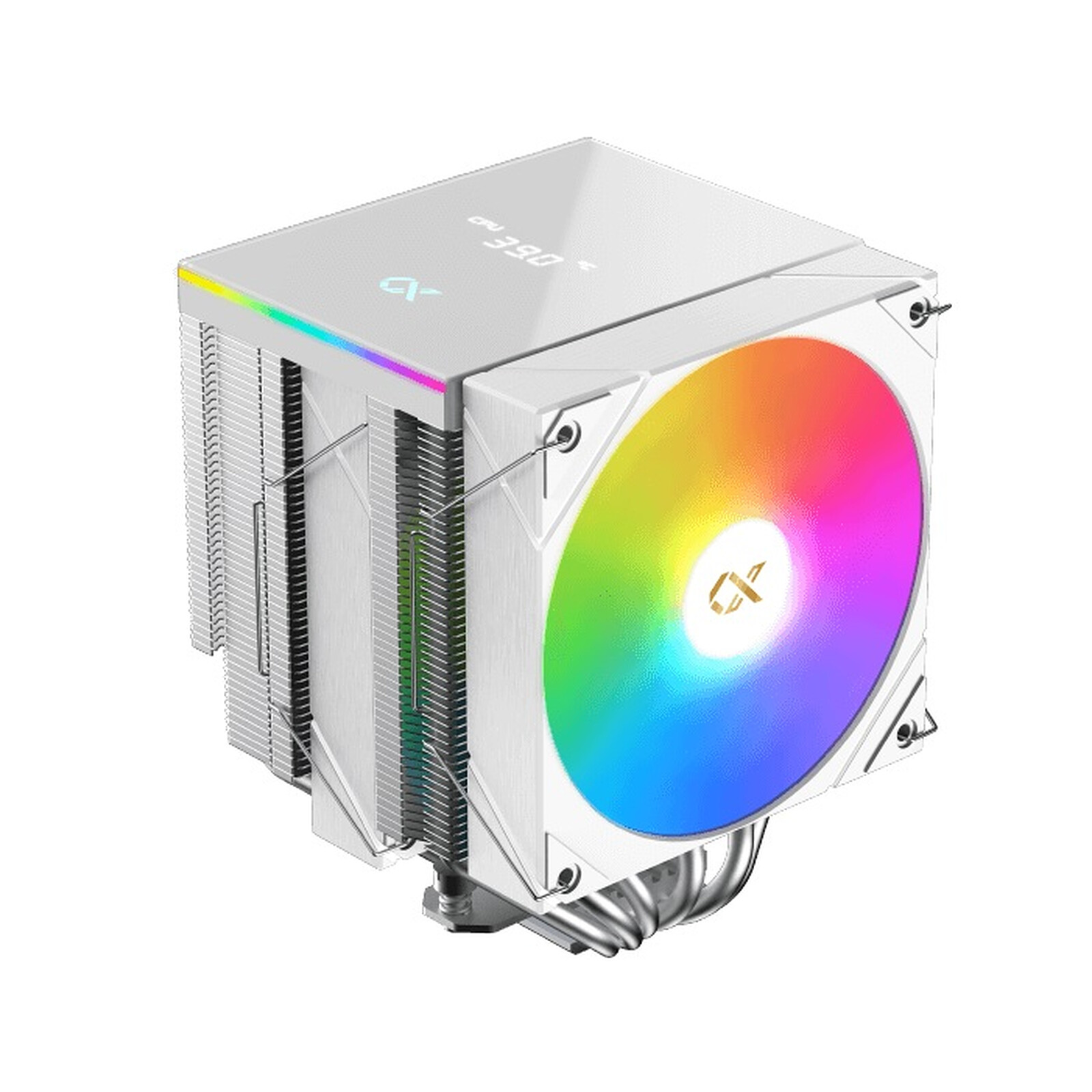 Xigmatek Air Killer 6 Dual Digital RGB Blanc infinytech Réunion 01