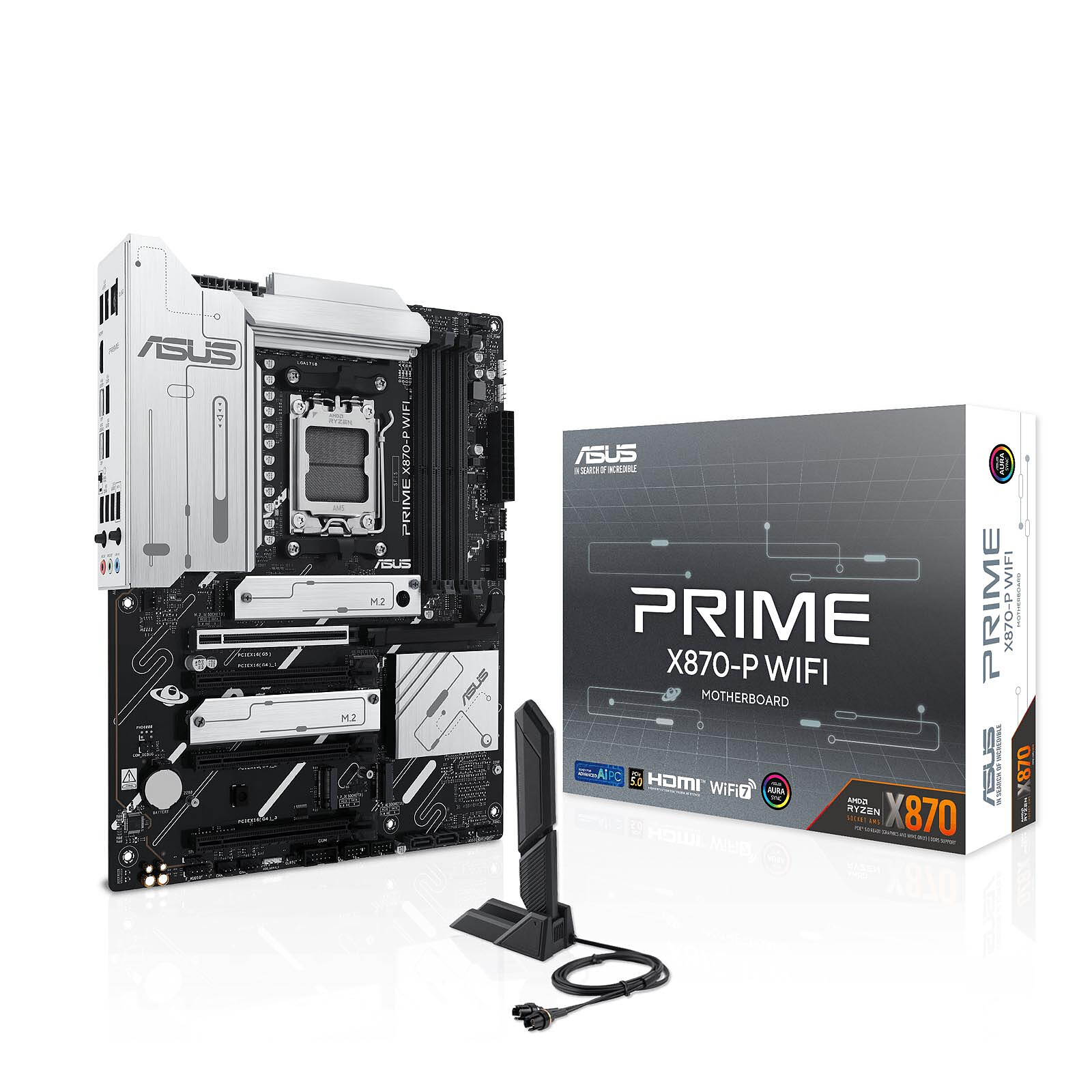 Asus Prime X870-P WiFi infinytech Réunion 01