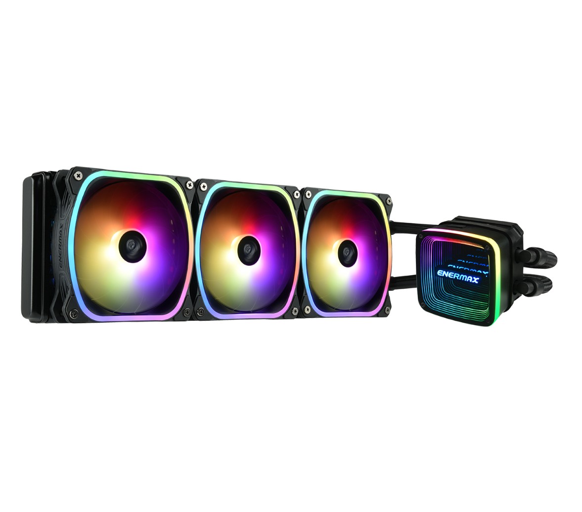 ENERMAX AquaFusion Série ADV 360mm RGB Noir infinytech Réunion 01