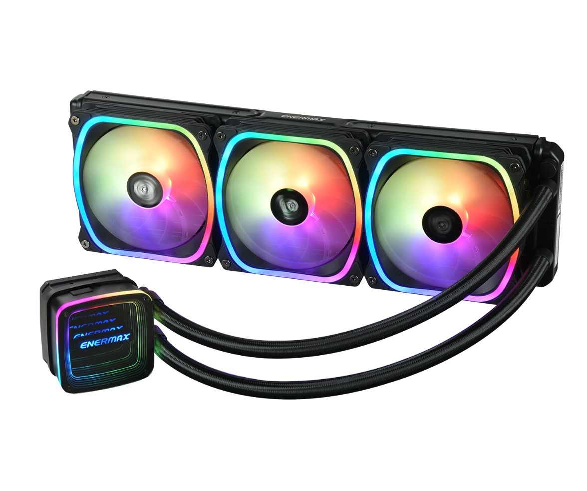 ENERMAX AquaFusion Série ADV 360mm RGB Noir infinytech Réunion 04