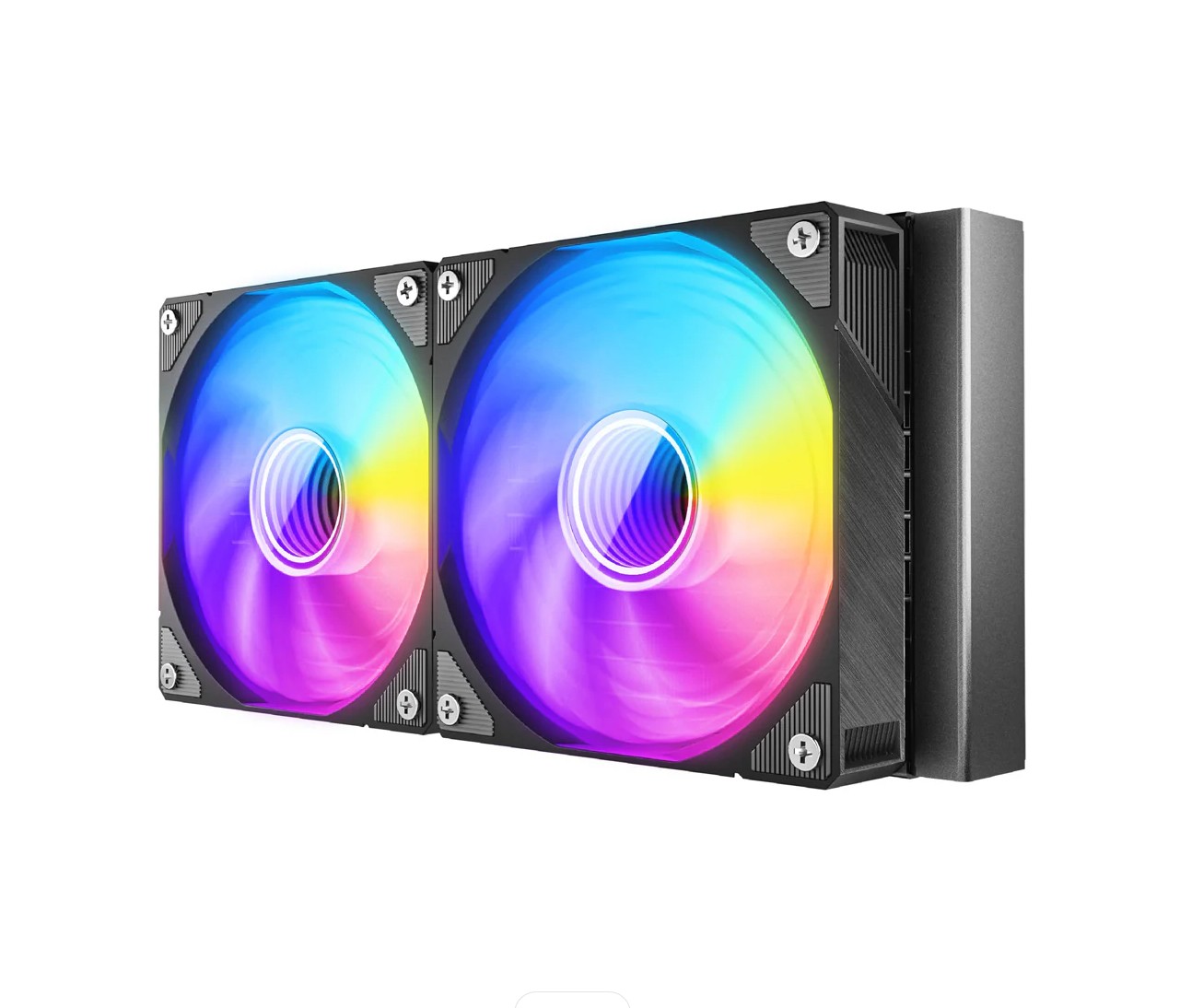 Azza Pyramid RGB 240mm Noir infinytech Réunion 03