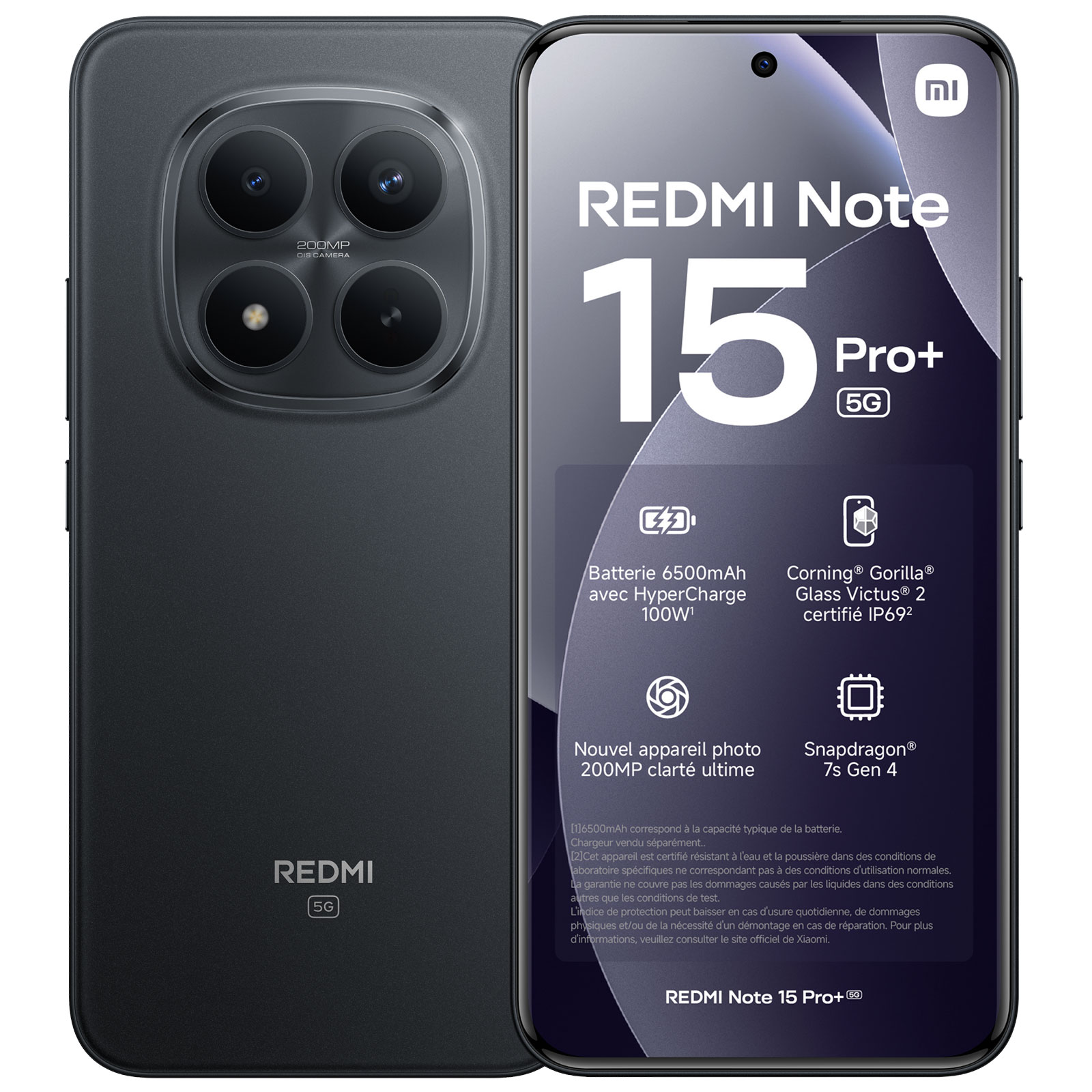 XIAOMI Redmi Note 15 Pro Plus 8 256 Noir 05