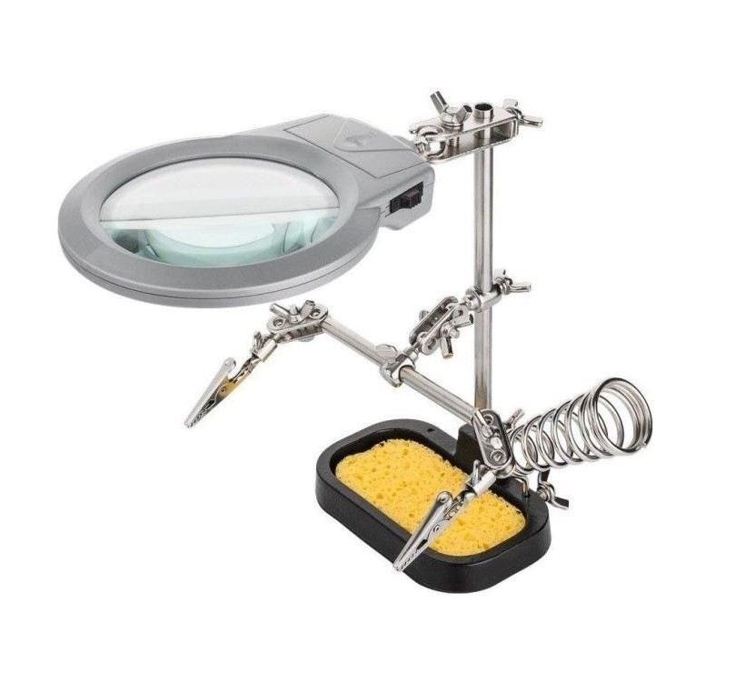 Loupe et lampe LED GOOBAY 51226 infinytech Réunion 01