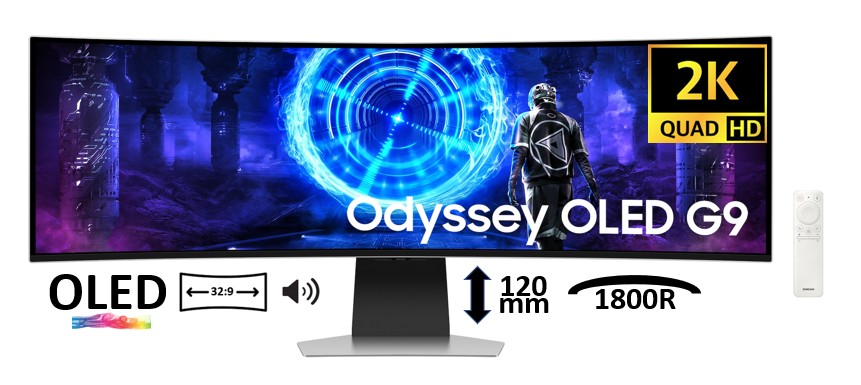 SAMSUNG Odyssey OLED G9 LS49DG950SUXEN infinytech Réunion 01