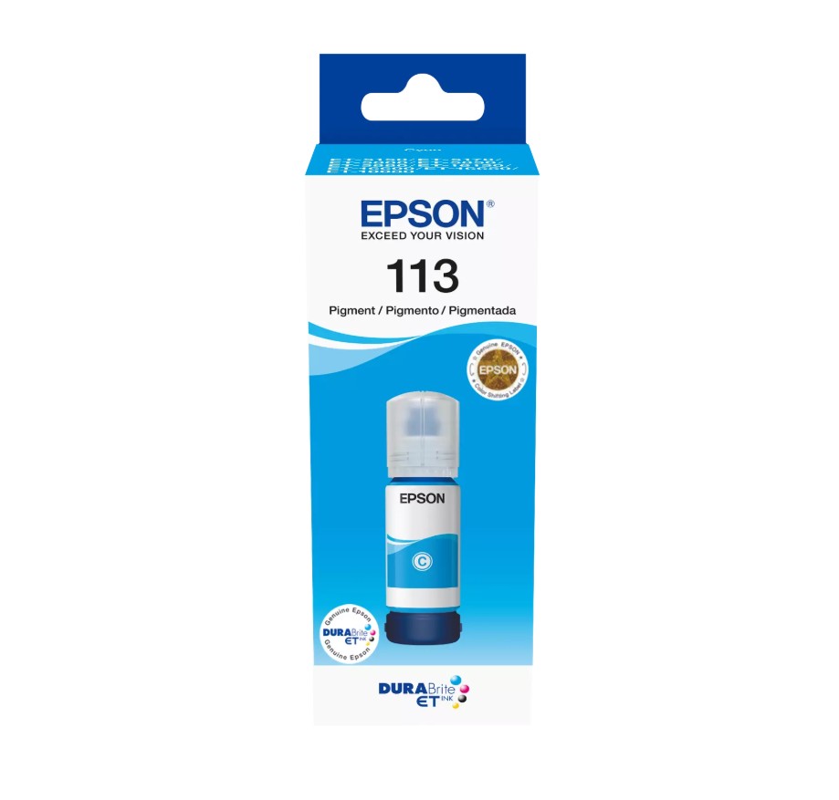 EPSON EcoTank 113 Cyan infinytech Réunion 01