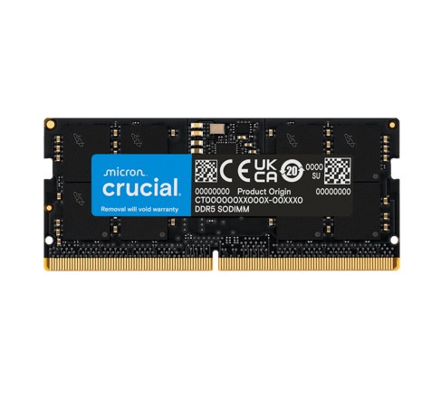 CRUCIAL SODIMM 16Go DDR5 4800 MHz Noir infinytech Réunion 01