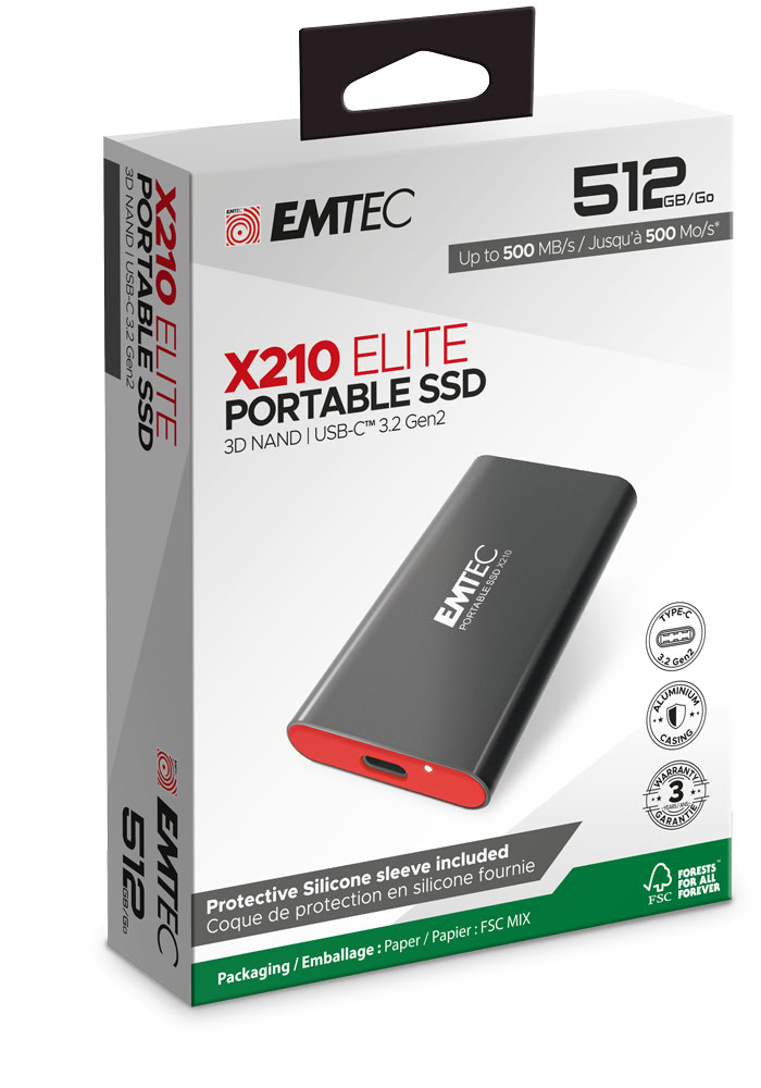 EMTEC X210 Elite SSD 512Go infinytech Réunion 03