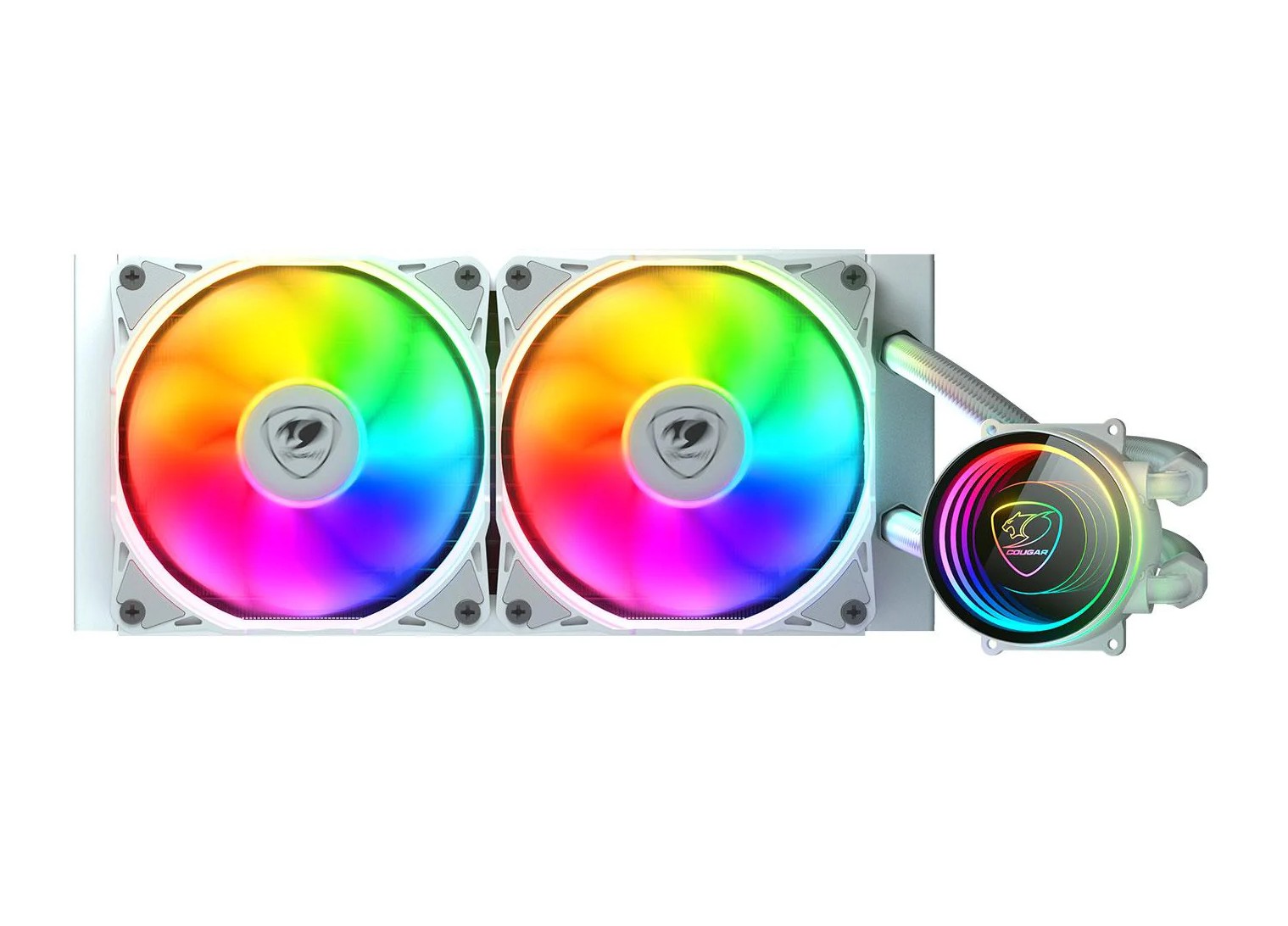 Cougar Poseidon Elite RGB 240mm Blanc infinytech Réunion 01