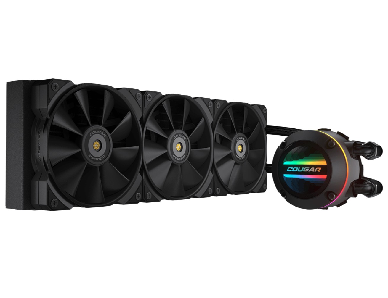 Cougar Poseidon GT RGB 360mm Noir infinytech Réunion 02
