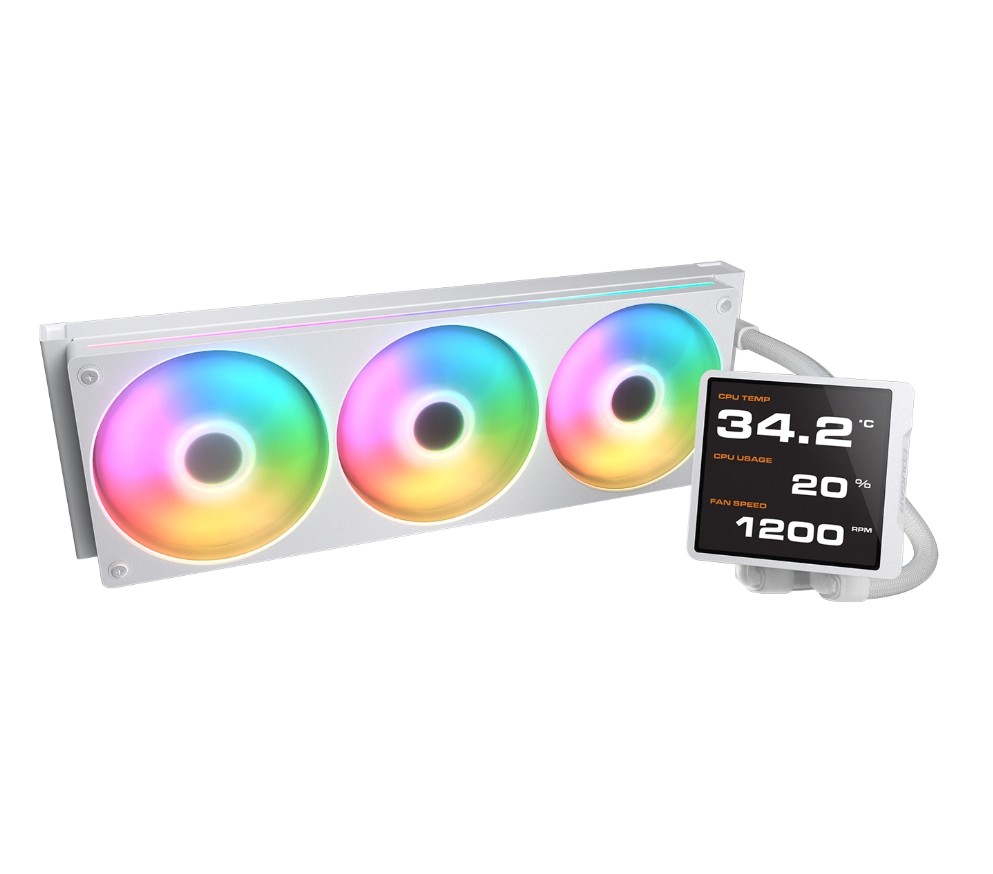COUGAR_Poseidon Vistek Pro RGB 360mm Blanc infinytech Réunion 02