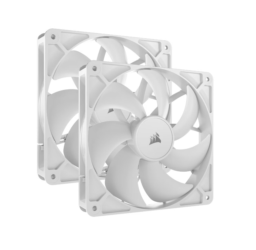 CORSAIR RS140 PWM 140mm Blanc Pack de 2 infinytech Réunion 01