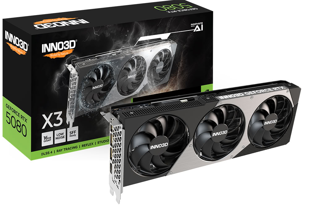INNO3D GeForce RTX 5080 X3 infinytech Réunion 01