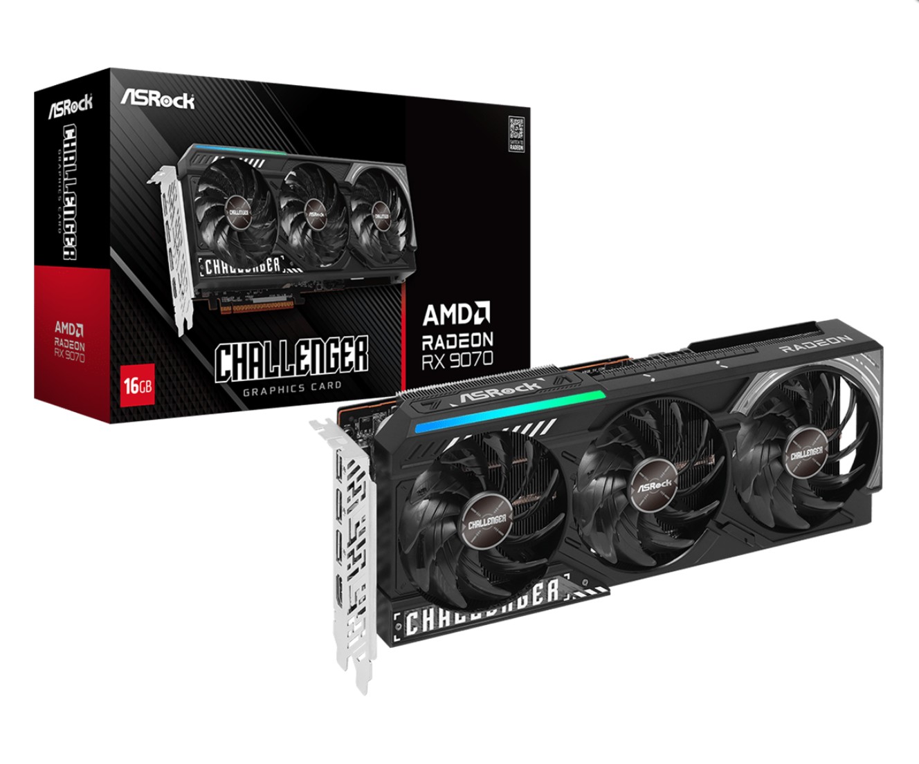 ASRock Radeon RX 9070 Challenger infinytech Réunion 01