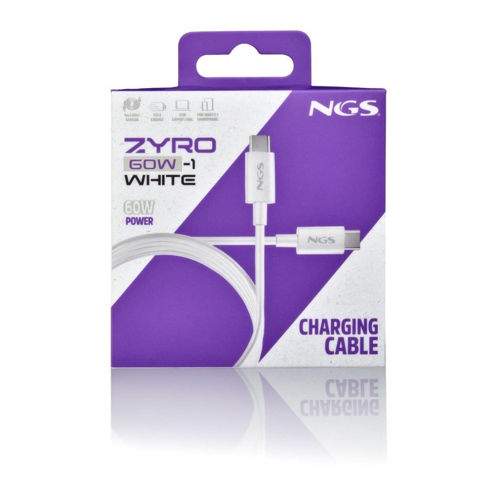 NGS ZYRO 60W-1 WHITE infinytech Réunion 02