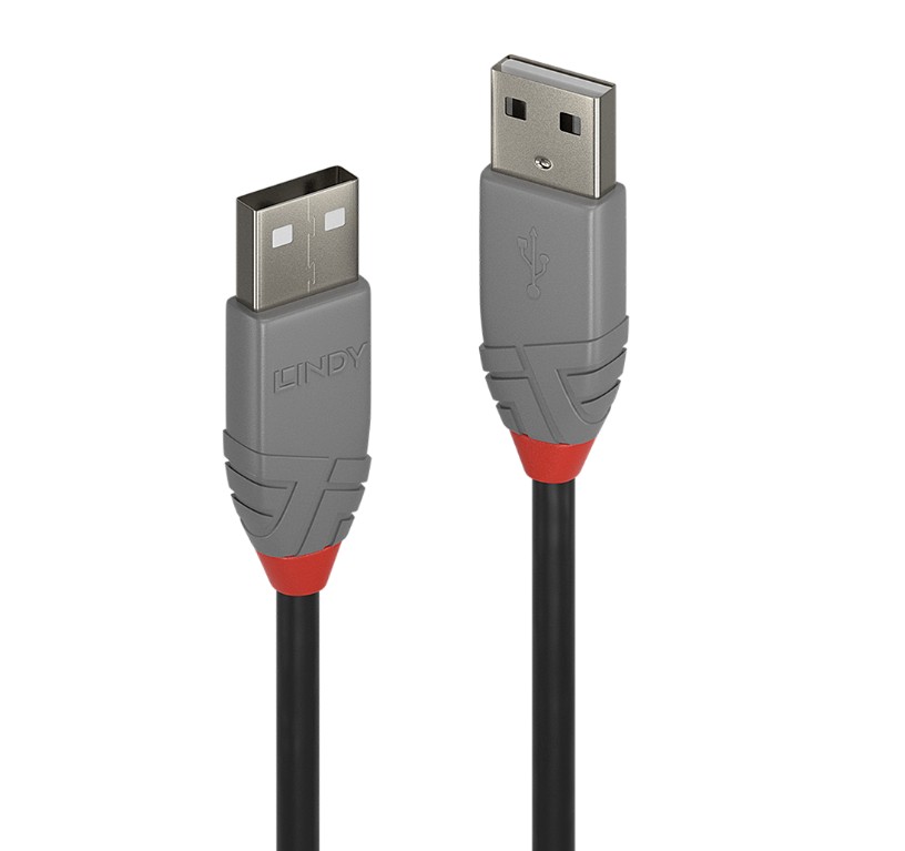 LINDY 36692 Câble USB 2.0 Type AA 1m Noir infinytech Réunion 01