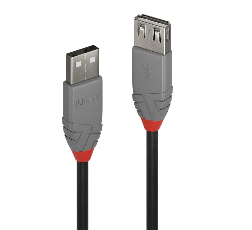 LINDY 36705 rallonge USB 2.0 Type-A 5m Noir infinytech Réunion 01