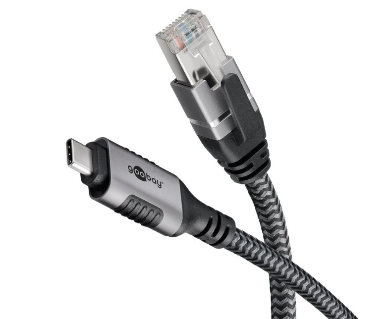 GOOBAY 70696 Câble USB-C Mâle vers RJ45 infinytech Réunion 01