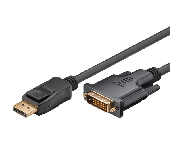 GOOBAY 51961 Câble DisplayPort vers DVI-D 2m Noir infinytech Réunion 01