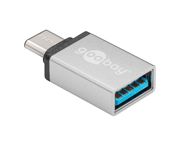 GOOBAY 56620 adaptateur USB-C vers USB Type-A Blanc infinytech Réunion 01