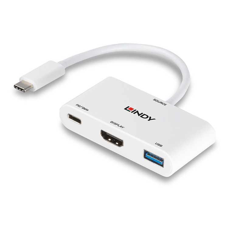 LINDY 43340 USB-C vers HDMI et USB infinytech Réunion 01