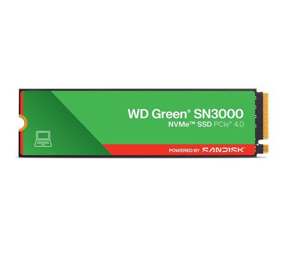 SSD M.2 NVMe 2280 WESTERN DIGITAL Green SN3000 500Go infinytech Réunion