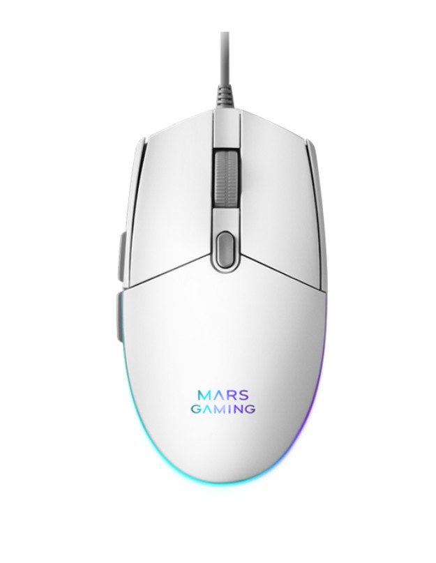 MARS GAMING MMG RGB Blanc infinytech Réunion 01