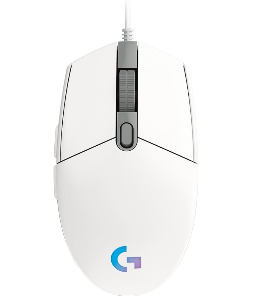 LOGITECH G102 LightSync Blanche infinytech Réunion 01