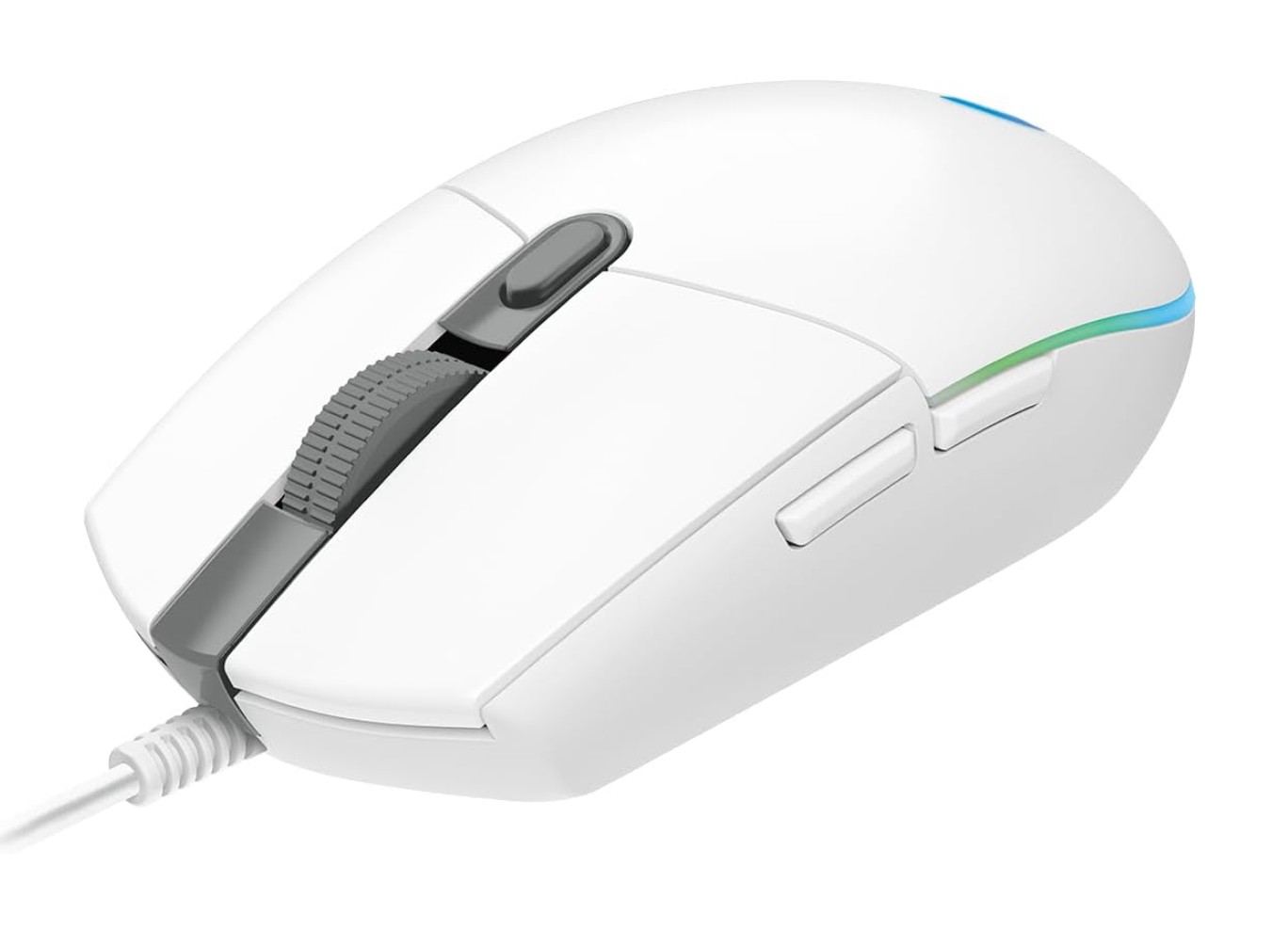 LOGITECH G102 LightSync Blanche infinytech Réunion 02