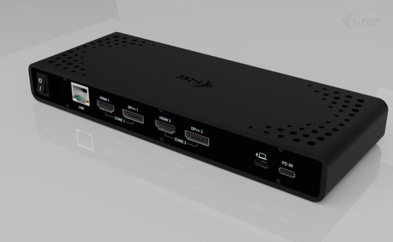 i-tec Universal Dual 4K Display Docking Station infinytech Réunion 03